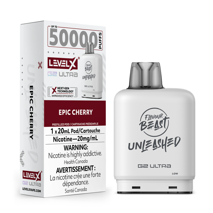 Flavour Beast Unleashed Level X G2 Ultra Replacement Pod 20mL