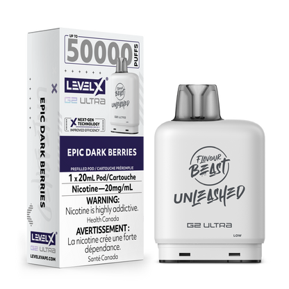 Flavour Beast Unleashed Level X G2 Ultra Replacement Pod 20mL