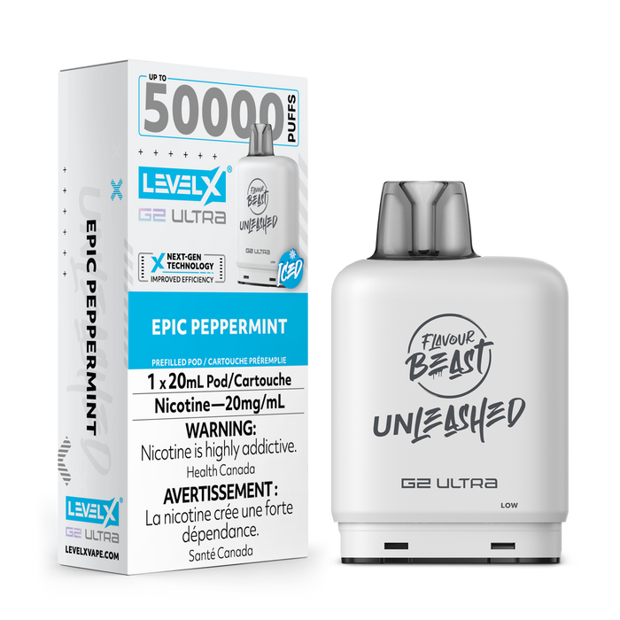 Flavour Beast Unleashed Level X G2 Ultra Replacement Pod 20mL