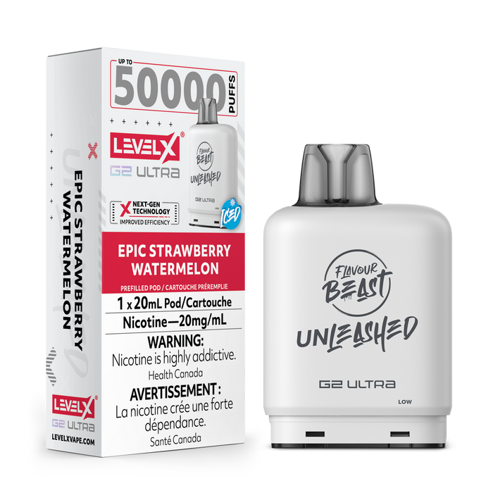 Flavour Beast Unleashed Level X G2 Ultra Replacement Pod 20mL