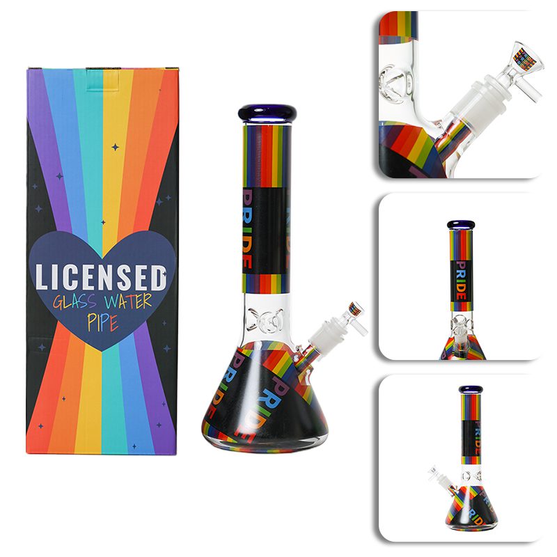 14″ 5mm Glass Beaker Bong