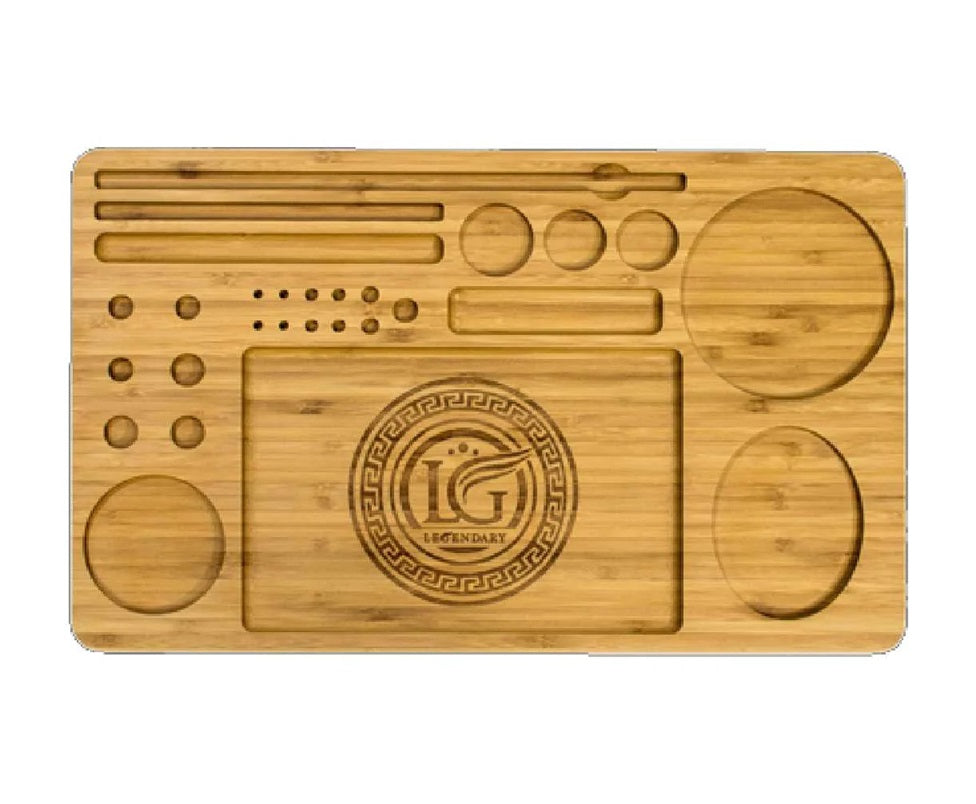 Legendary Deluxe Wood Rolling Tray