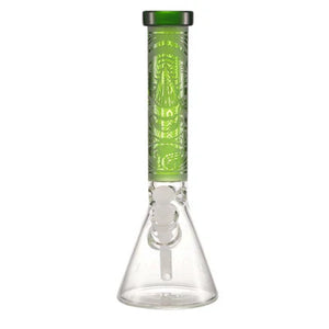 Legendary 14" 9mm Sandblasted Beaker Bong
