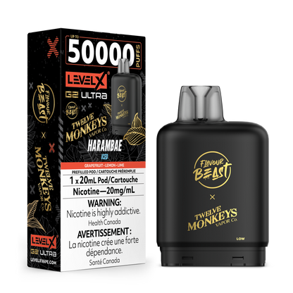 Flavour Beast Level X G2 Ultra Replacement Pod 20mL