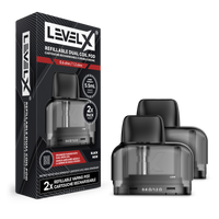 Level X Refillable Dual Coil Pod 5.5mL (2 Pack)