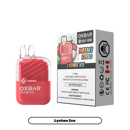 OXBAR X Rocky Vapor Mini 2mL 1200 Puff Disposable Vape