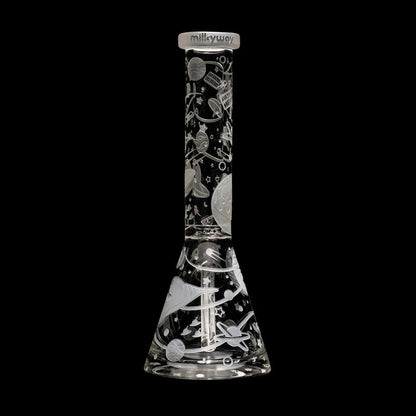 Bong en verre Milkyway 14" Space Odyssey Beaker