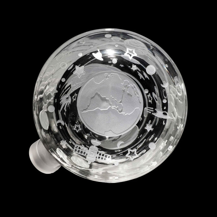 Bong en verre Milkyway 14" Space Odyssey Beaker