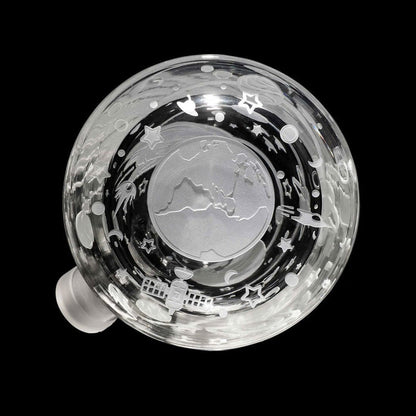 Bong en verre Milkyway 14" Space Odyssey Beaker