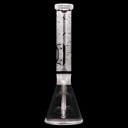 Milkyway Glass 15" Circuitboard Beaker Bong