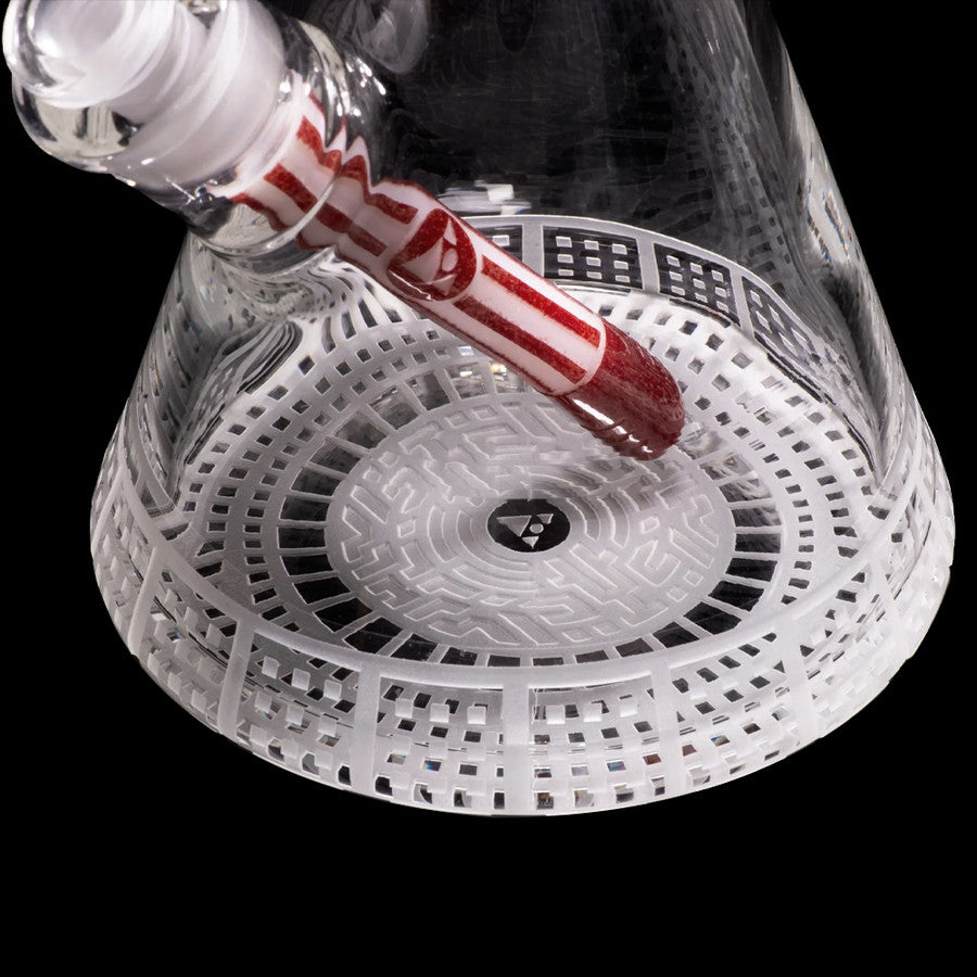 Milkyway Glass 14" Bio-Grid Beaker Bong