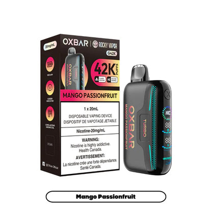 OXBAR X Rocky Vapor G42K Disposable Vape 20mL