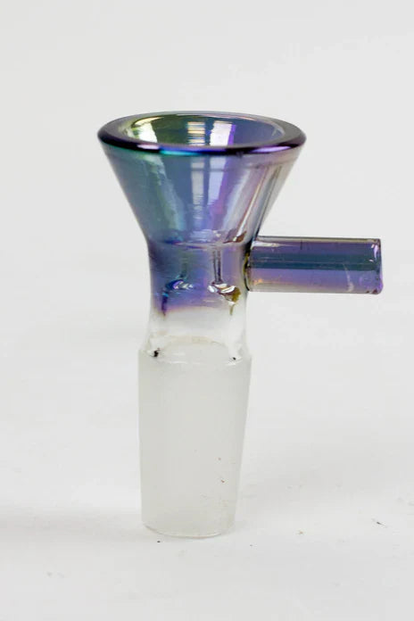 Metallic Color glass bowl for 14 mm Joint