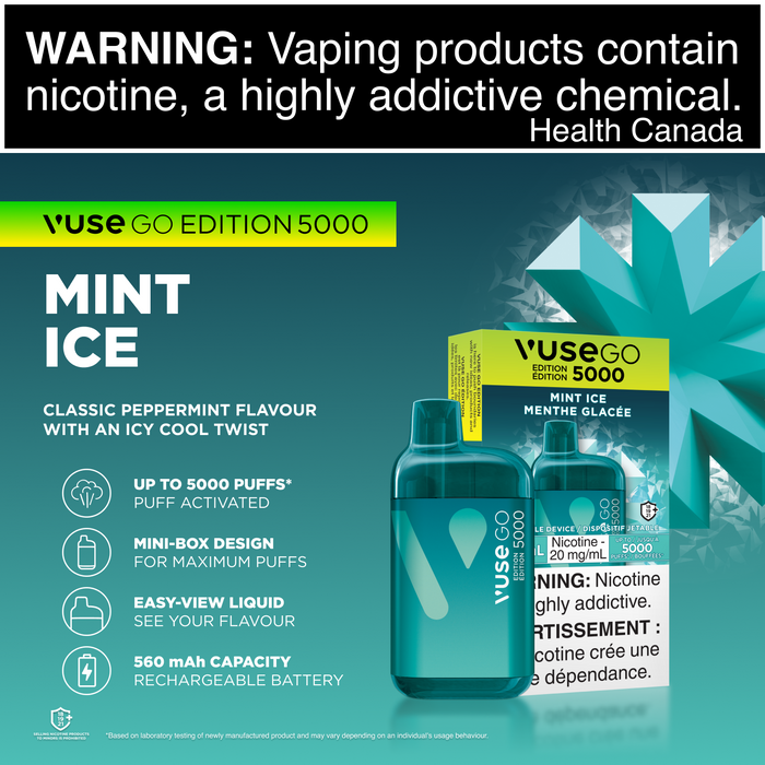 Vuse Go Edition 5000 - Mint Ice