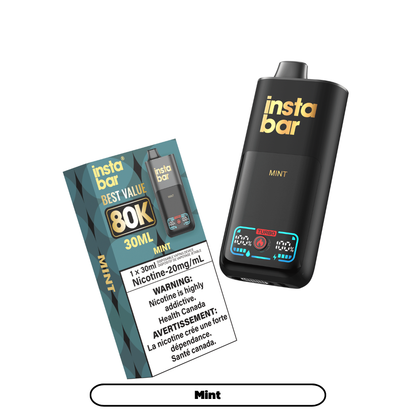 Insta Bar 80K Disposable Vape 30mL