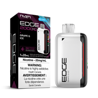 NVZN Edge 20000 Puff 20mL Rechargeable Disposable Vape Grape G Ice