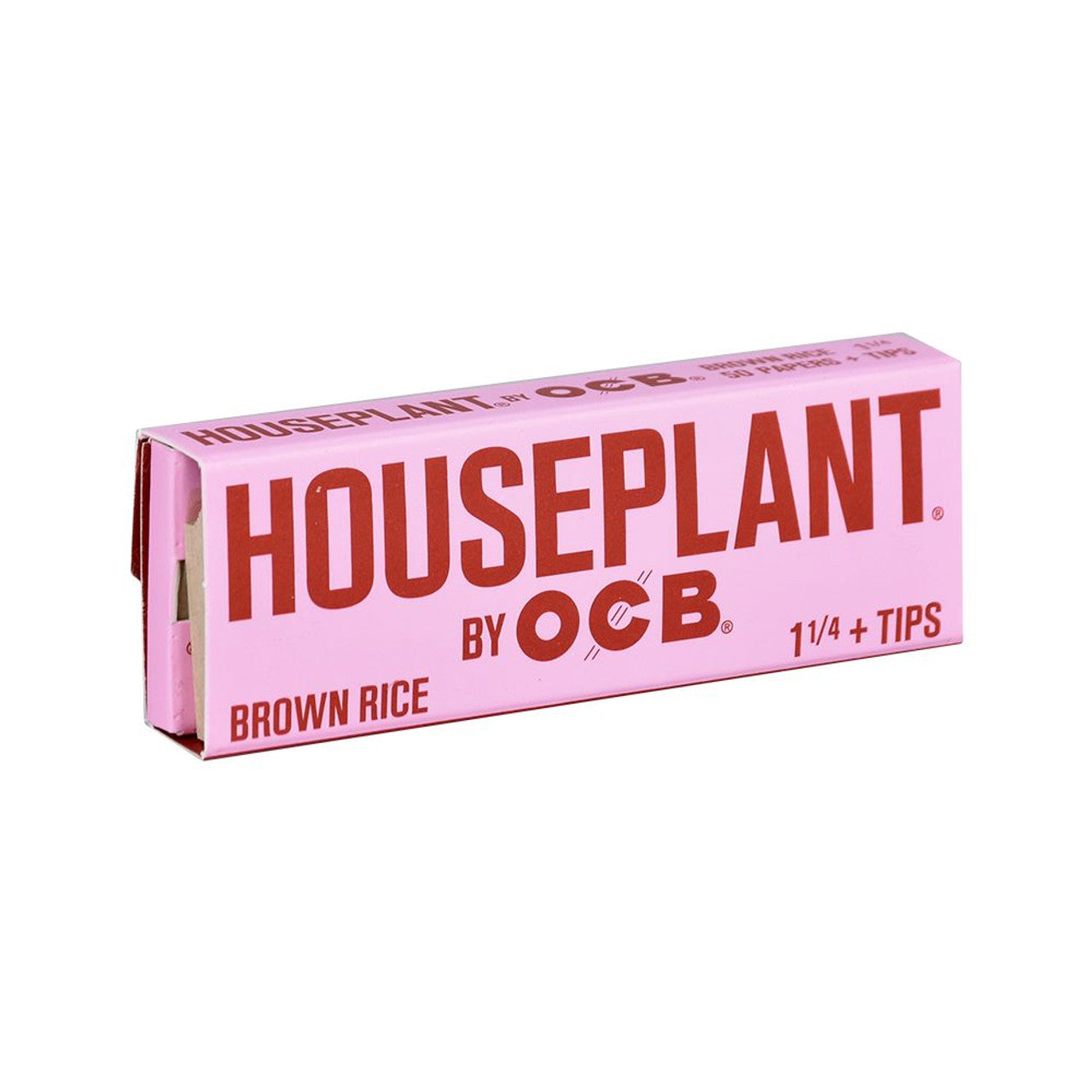 Houseplant by OCB 1 1/4 Brown Rice Rolling Papers & Tips