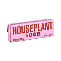 Houseplant by OCB 1 1/4 Brown Rice Rolling Papers & Tips