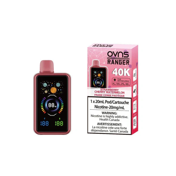 OVNS Ranger 40k Puff Rechargeable Disposable Vape 20ml