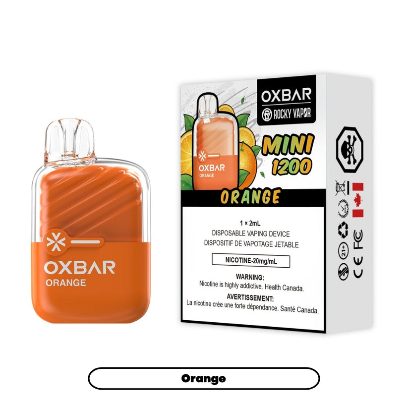 OXBAR X Rocky Vapor Mini 2mL 1200 Puff Disposable Vape