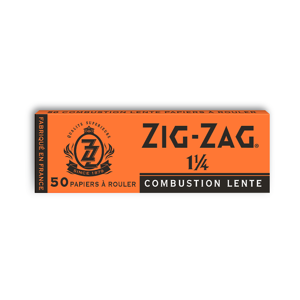 Zig-Zag | Orange Slow Burning 1 1/4"