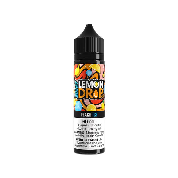 Lemon Drop Boost Salt 60mL - Peach Ice