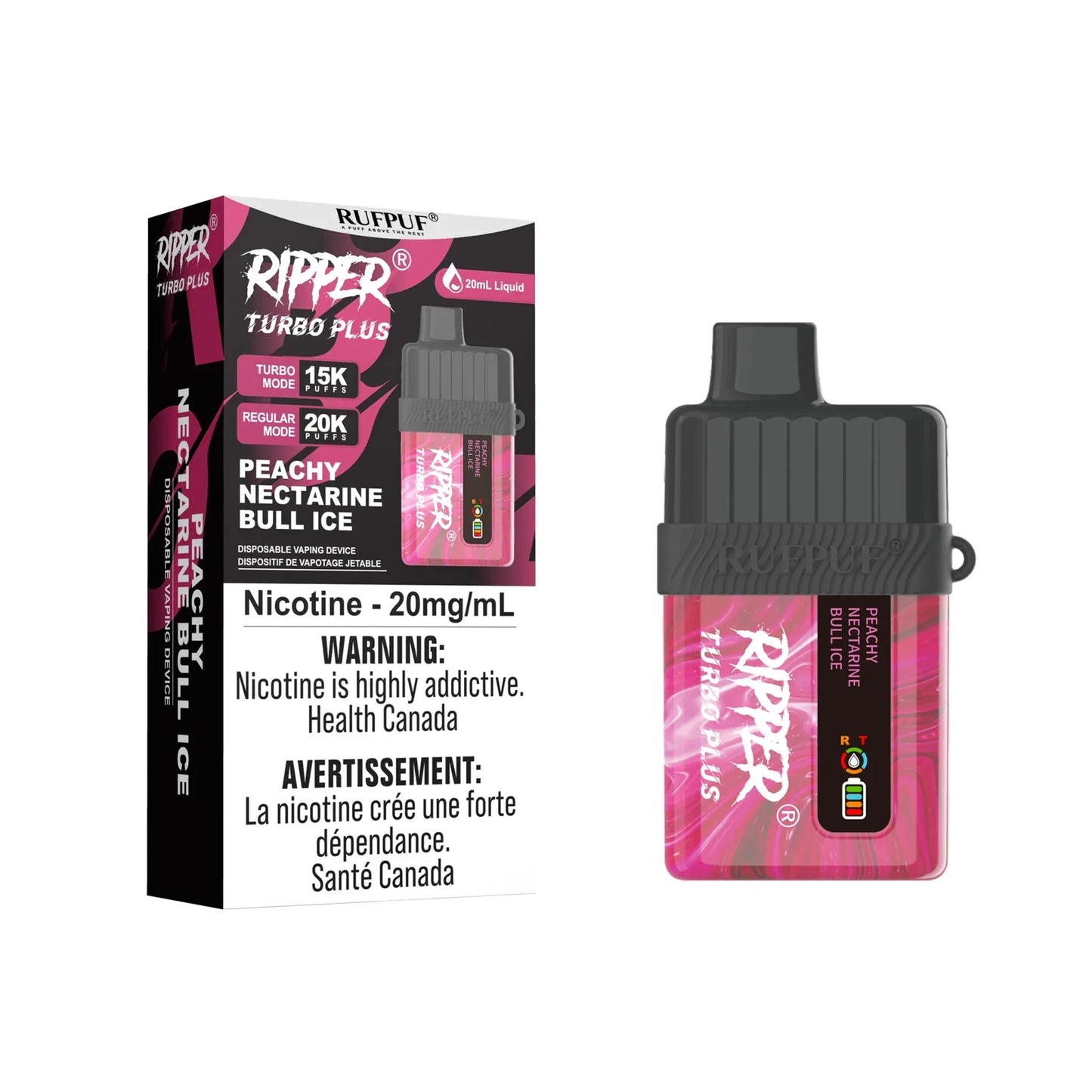 GCore Ripper Turbo PLUS 20k Puff Disposable Vape 20ml