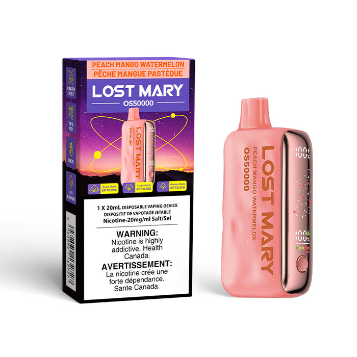 [CLEARANCE] Lost Mary OS50K Rechargeable Disposable Vape 20mL