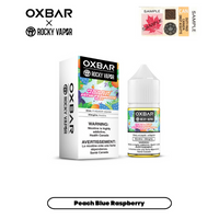 Rocky Vapor x Oxbar E-Liquids - Peach Blue Raspberry