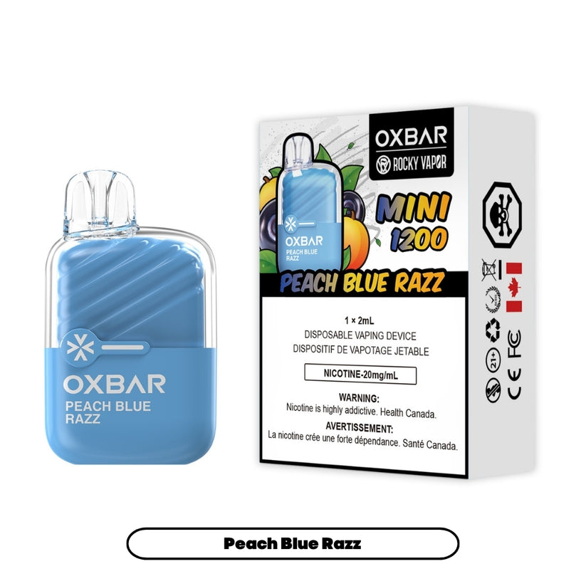 OXBAR X Rocky Vapor Mini 2mL 1200 Puff Disposable Vape