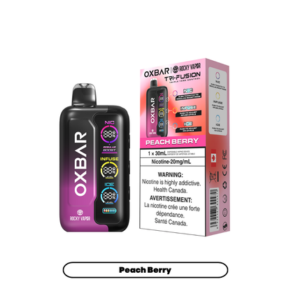 OXBAR X Rocky Vapor Tri Fusion Disposable Vape 30mL