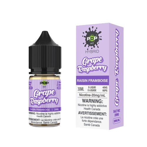 E-liquide Pop Hit Salt - Raisin Framboise