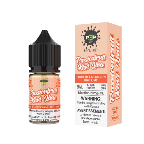 E-liquide Pop Hit Salt - Fruit de la passion, kiwi et citron vert