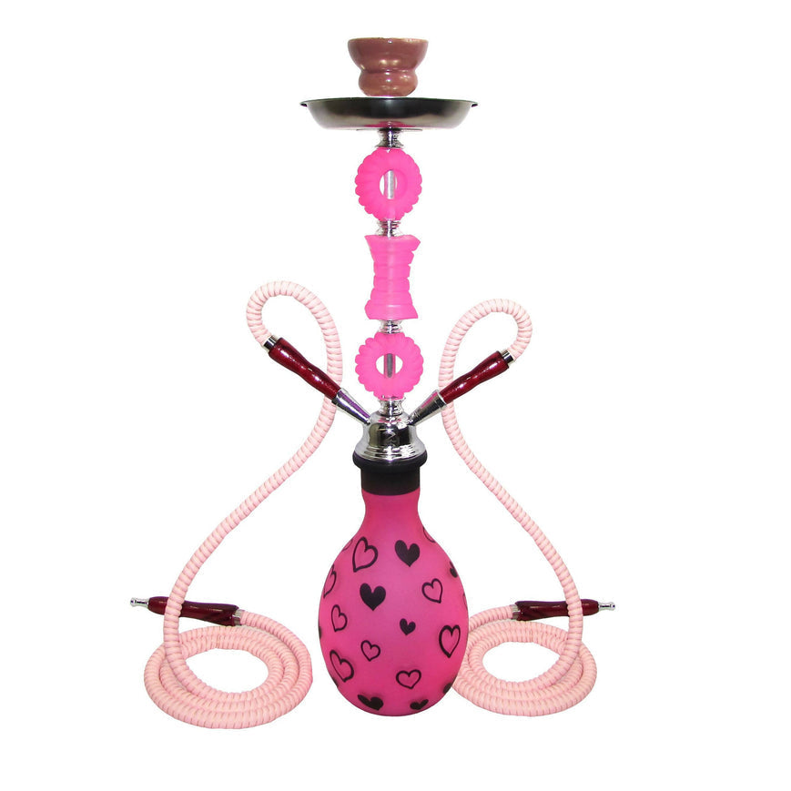 Zebra Heart 2 Hose 28" Hookah