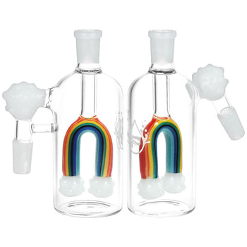 Pulsar - 5" 14mm Chasing Rainbows Ashcatcher