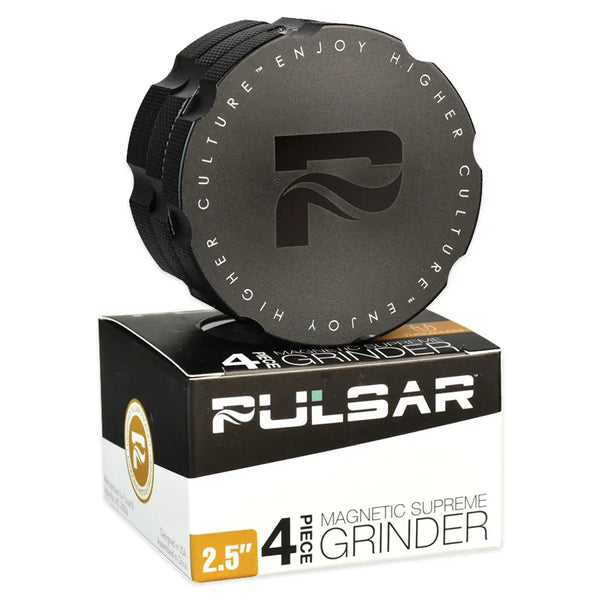 Pulsar - Magnetic Supreme 2.5" 4-Piece Grinder