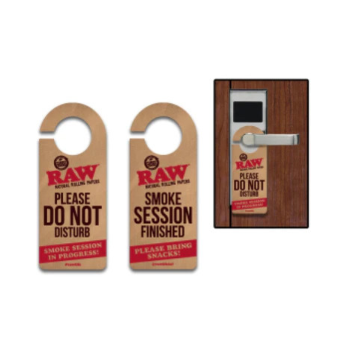 Raw Do Not Disturb Sign