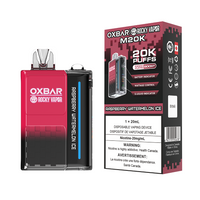 Vape jetable rechargeable OXBAR X Rocky Vapor M20K Puff 20 ml