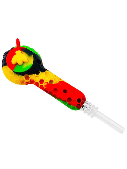 Stratus 2 in 1 Silicone Bee Pipe