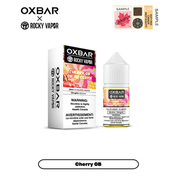 E-liquides Rocky Vapor x Oxbar - Cerise FR