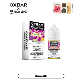 E-liquides Rocky Vapor x Oxbar - Raisin GB