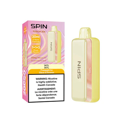 [Clearance] SPIN Fusion 20K Rechargeable Disposable Vape 20mL