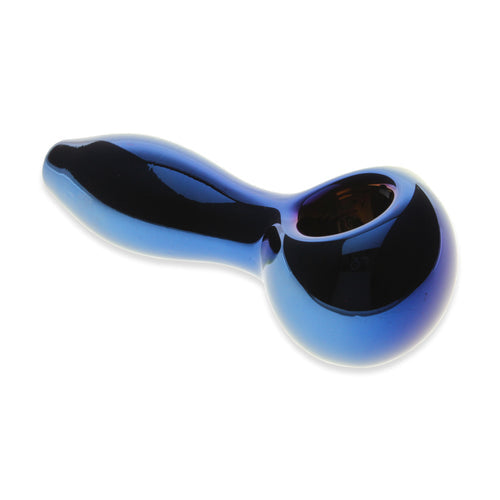 Metallic Iridescent Spoon Pipe 4"