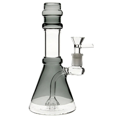 Plain Jane Glass 8" Perc'd Double Rim Beaker