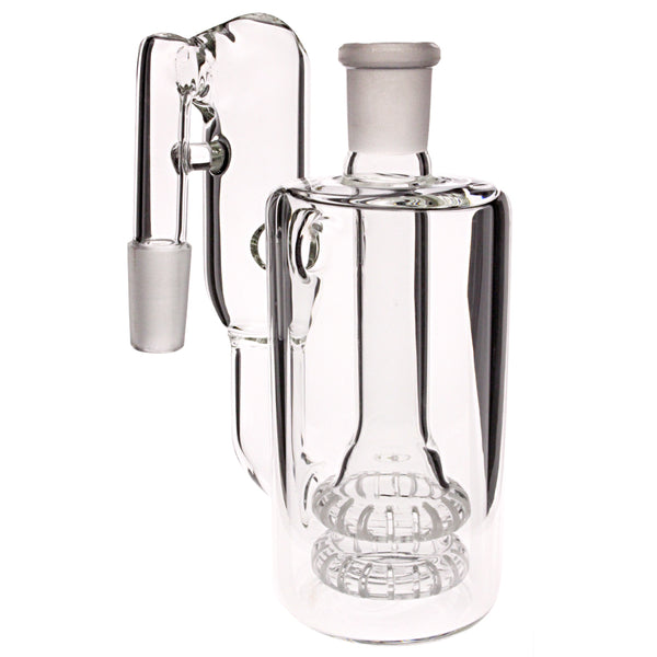 Plain Jane Glass Matrix Perc Dropdown Ash Catcher - 14mm 90°