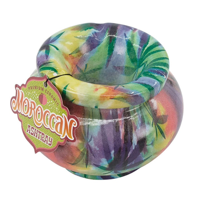 Tye Dye Moroccan Ashtray