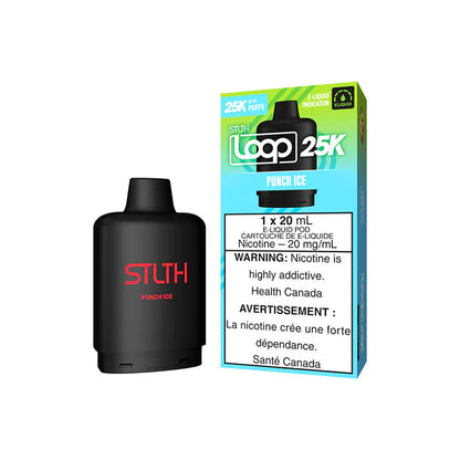 STLTH LOOP 25k Replacement Pod 20ml 25000 Puff *No charge battery Included*