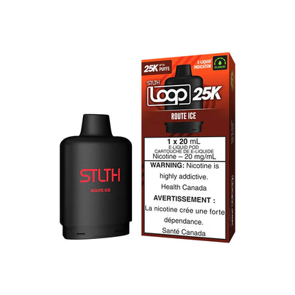 STLTH LOOP 25k Replacement Pod 20ml 25000 Puff *No charge battery Included*