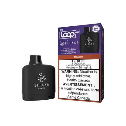 STLTH LOOP MAX X ELFBAR Replacement Pod 20mL **Battery Included Launch Special**