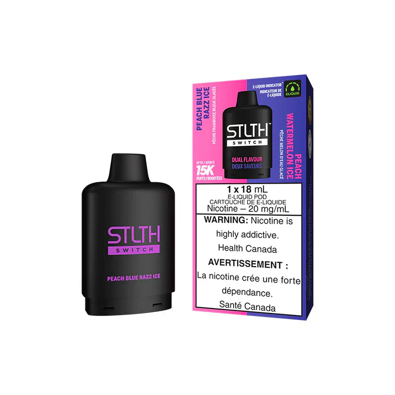 STLTH Loop 2 Switch 15k Puff Replacement Pod 18ml *No charge battery included*